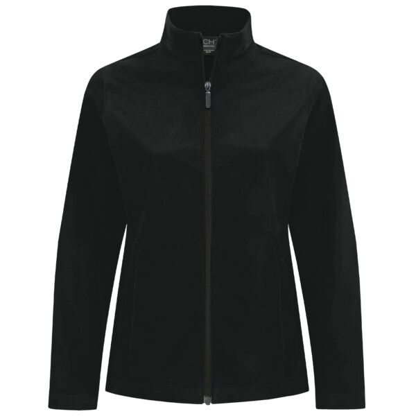 WATER REPELLENT SOFT SHELL LADIES' JACKET *Embroidered Logo* Thumbnail